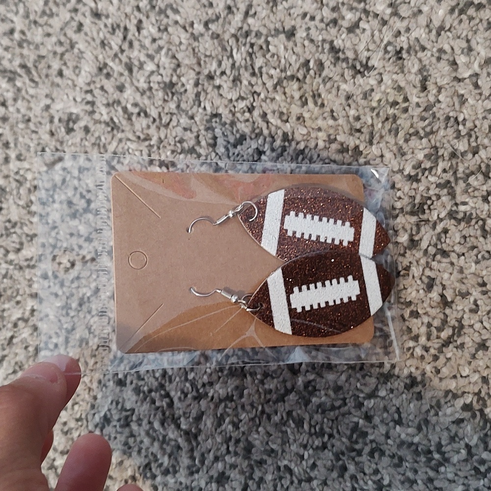 Football Earrings